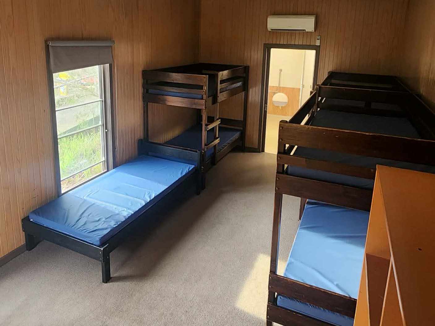Camp Manyung main cottage bunk beds