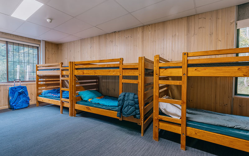 Image of a Mt Evelyn Discovery Camp bunkroom
