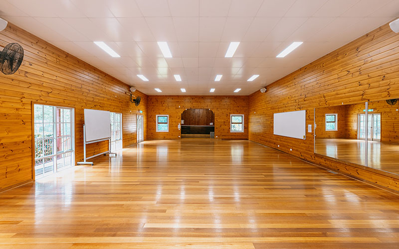 Image of the Mt Evelyn Discovery Camp recreation hall